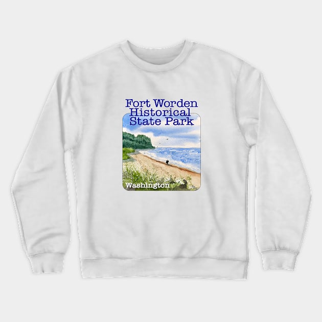 Fort Worden Historical State Park, Washington Crewneck Sweatshirt by MMcBuck